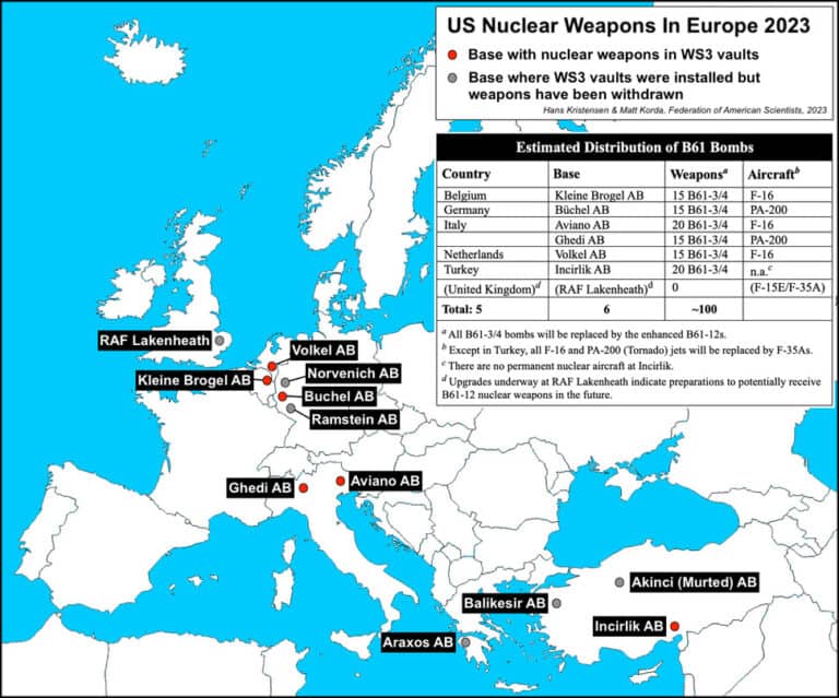 NH #655:  Nuclear Weapons: US Stages Nukes in Non-Nuclear European States – John LaForge + UN TPNW Follow-Up