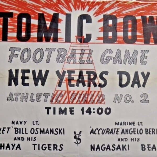 NH #726: Nuclear Football in Nagasaki Killing Field – Greg Mitchell’s new film THE ATOMIC BOWL + Linda Pentz Gunter Parses the President’s Nuclear Onslaught