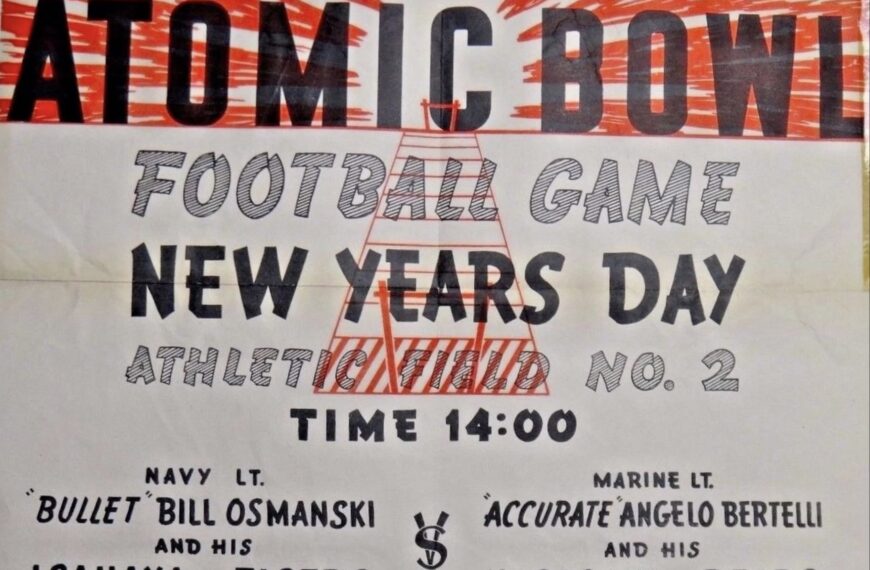 NH #726: Nuclear Football in Nagasaki Killing Field – Greg Mitchell’s new film THE ATOMIC BOWL + Linda Pentz Gunter Parses the President’s Nuclear Onslaught