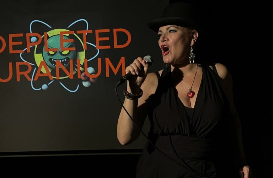 NH #734: Atomic Cabaret with Physics Chanteuse Lynda Williams at Edinburgh Fringe + Remembering Church Rock